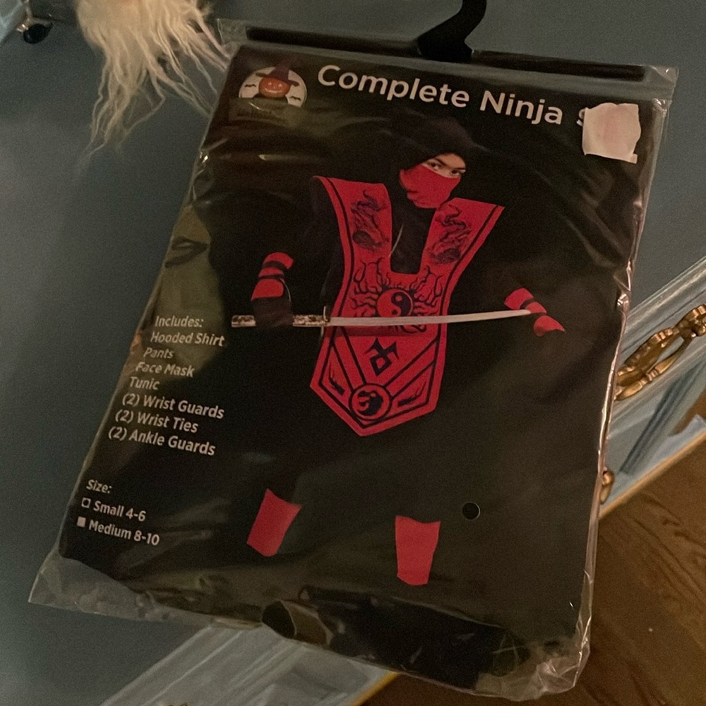 Ninja Costume Complete ninja costume kids NWT - Picture 3 of 6